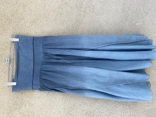 100% Cotton Short Skirt - Ombery Grey